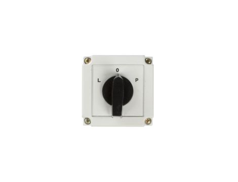 Łącznik krzywkowy L-0-P 3P 10A w obudowie 4G10-11-PK R014 63-840309-011