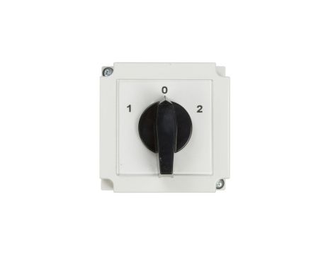 Łącznik krzywkowy 1-0-2 3P 25A w obudowie 4G25-53-PK R114 63-840345-031