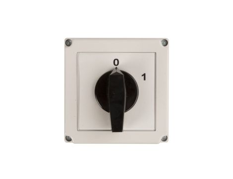 Łącznik krzywkowy 0-1 3P 40A w obudowie 4G40-10-PK R214 63-840306-041