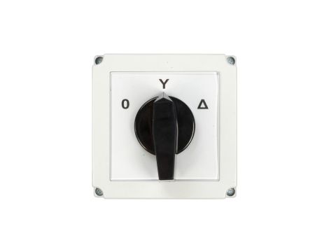 Łącznik krzywkowy gwiazda-trójkąt 3P 40A w obudowie 4G40-12-PK R214 63-840591-041