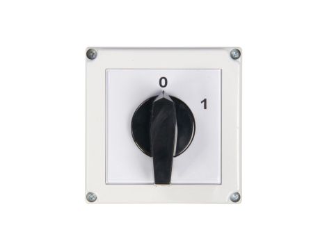 Łącznik krzywkowy 0-1 3P 63A w obudowie 4G63-10-PK R214 63-840306-051