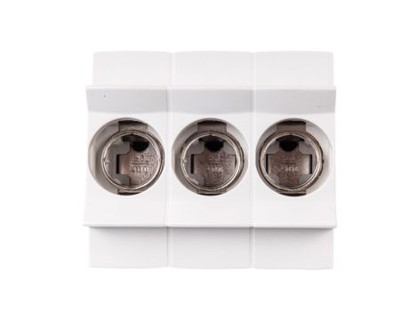 Gniazdo bezpiecznikowe na szynę 3P 63A D02 400V DIN LD046