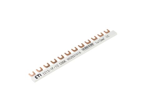 Szyna łączeniowa widełkowa 1P 80A 12mm2 (12 mod.) IZ12/1F/12 002921018