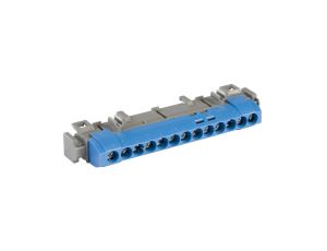 Listwa przyłączeniowa 13-otworów niebieska IP2xN13 004844