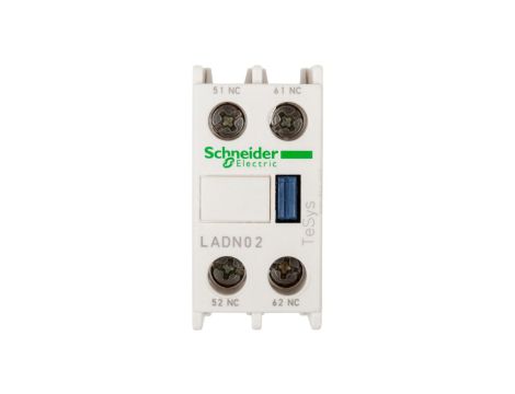 Styk pomocniczy 2R montaż czołowy LADN02