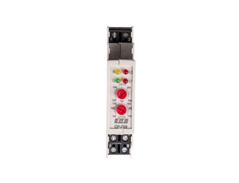 Przekaźnik kontroli napięcia 1-fazowy 1P 16A 150-210V/230-260V AC CP-709
