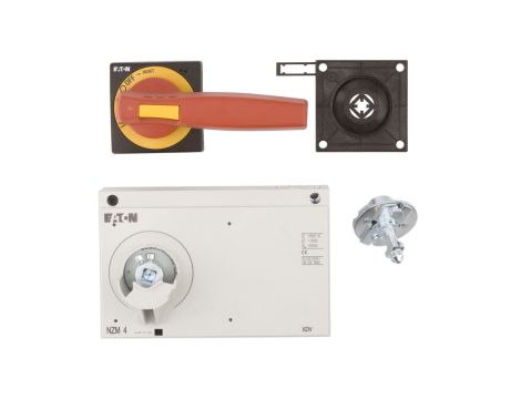 Napęd drzwiowy czerwono-żółty z blokadą NZM4-XTVDVR 266618