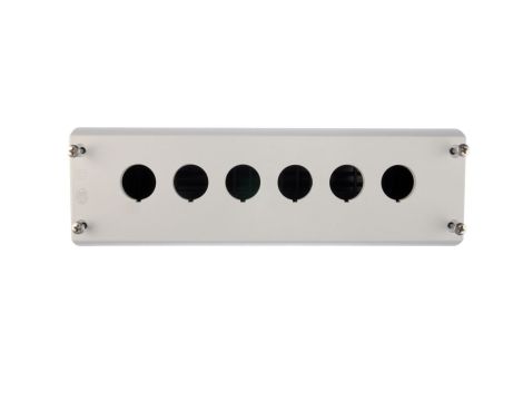 Obudowa kasety 6-otworowa 22mm szara IP67 M22-I6 216540