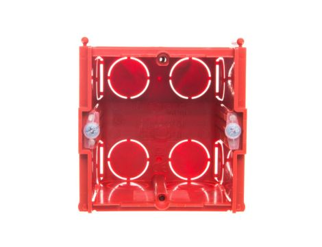 Puszka 60mm p/t 71mm 71x 60mm czerwony Batibox 080161