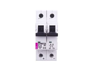 Wyłącznik nadprądowy 2P C 4A 6kA DC ETIMAT10 002138710