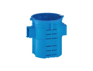 Puszka podtynkowa supergłęboka (80mm) ze śrubami niebieska S60Gw 34009203 /35szt./