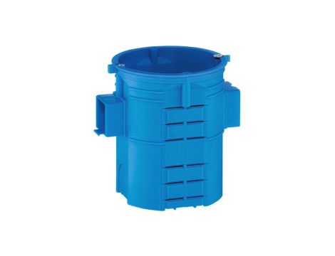 Puszka podtynkowa supergłęboka (80mm) ze śrubami niebieska S60Gw 34009203 /35szt./