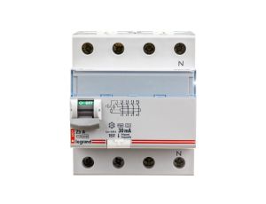 Wyłącznik różnicowoprądowy 4P 25A 0,03A typ F (HPI) SERII DX3 411694