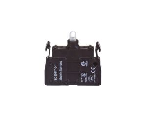 Oprawka z LED zielona 230V AC M22-CLED230-G 216577