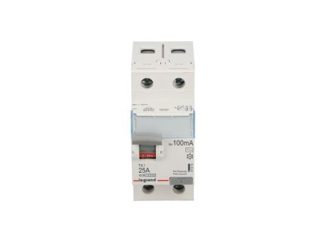 Wyłącznik różnicowoprądowy 2P 25A 0,1A typ AC P302 TX3 411519
