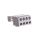 Wtyk MCS-MIDI Classic 4-biegunowy szary raster 5mm 231-604