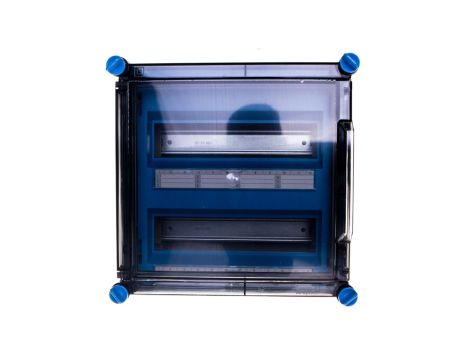 Skrzynka modułowa Mi, IP 65, wlk.2 - 2x12 modułów, z zac.Fixconnect i drzwiczkami Mi 1220 2000602