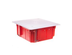 INSTALL-BOX Puszka instalacyjna p/t karton-gips 105x105x50mm ceglasta 0262-00