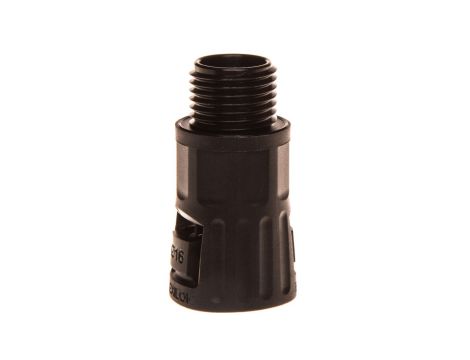 Dławnica poliamidowa do rury ochronnej M16 IP66 czarna SFD 16M/11 E03DK-07060200301