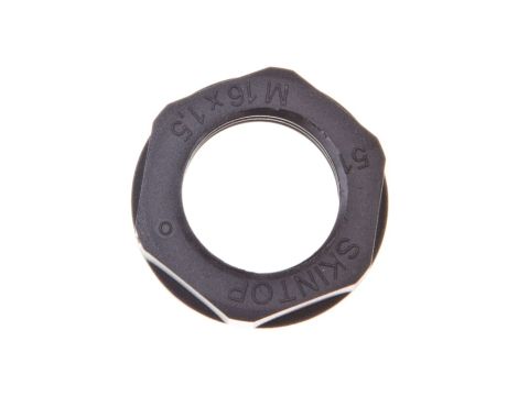 Nakrętka poliamidowa M16 SKINTOP GMP-GL-M 16x1,5 czarny 53119110