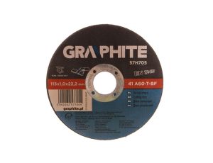 Tarcza tnąca do metalu 115 x 1.0 x 22.2 mm, 41 A60-T-BF