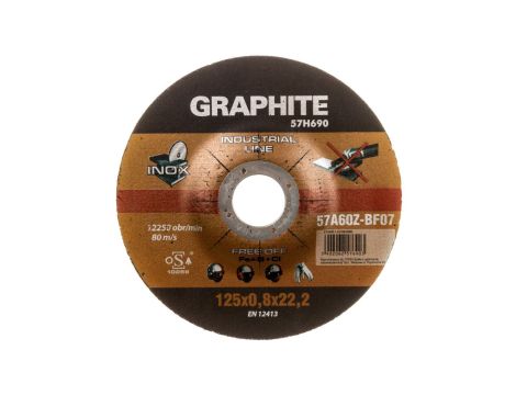 Tarcza tnąca do metalu 125 x 0.8 x 22.2 mm 57A60Z-BF07 57H690