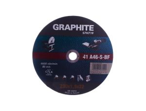 Tarcza tnąca do metalu 230 x 1.9 x 22.2 mm, 41 A46-S-BF