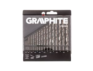 Wiertła do metalu HSS-Co 1.0-10.0 mm 57H089 /zestaw 19 szt./