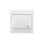 AKCENT Przycisk /dzwonek/ biały ŁP-6A/00