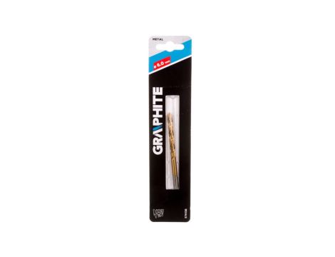 Wiertło do metalu HSS-TiN, 6.0 mm