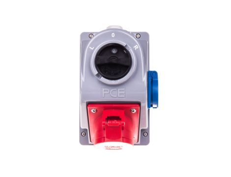 Zestaw instalacyjny z gniazdem 16A 5p (L-0-P) COMBO-POL 960615511W