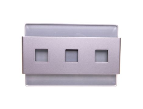 Gong dwutonowy GLASSO 230V srebrny GNS-248-SRB SUN10000116