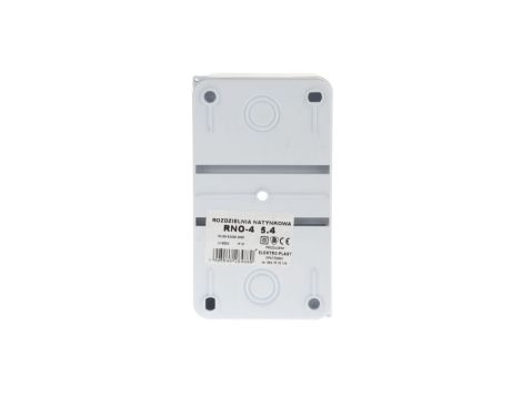 Rozdzielnica modułowa 1x4 natynkowa RNO-4 IP30 (bez PE/N) 5.4