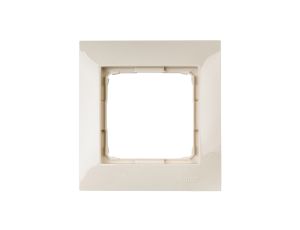 Simon 54 Premium Ramka pojedyncza kremowa /do karton-gips/ DRK1/41