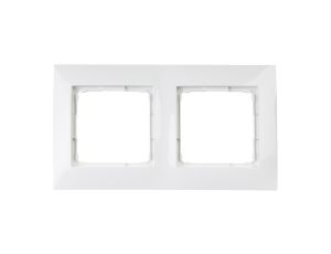 Simon 54 Premium Ramka podwójna biała DR2/11