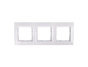 Simon 54 Premium Ramka potrójna biała /do karton-gips/ DRK3/11