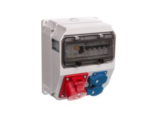 Rozdzielnica stacjonarna LUBLIN 16A/5PxB16 2xGSx2xB16 FI40/4/0,03 IP54 9035111W