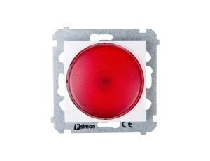 Simon 54 Sygnalizator świetlny LED czerwone światło biały DSS2.01/11