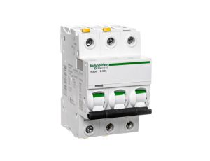 Wyłącznik nadprądowy 3P B 63A 6kA AC iC60N-B63-3 Acti9 A9F03363
