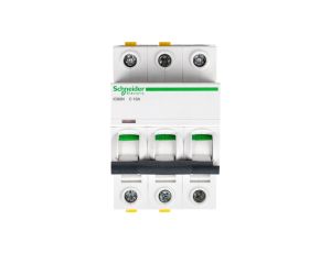 Wyłącznik nadprądowy 3P C 10A 6kA AC iC60N-C10-3 Acti9 A9F04310