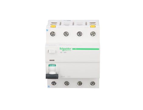 Wyłącznik różnicowoprądowy 4P 40A 0,03A typ AC iID A9Z11440