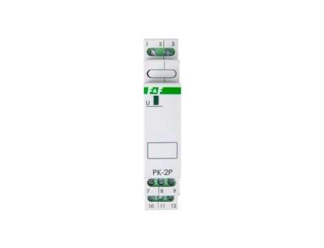 Przekaźnik elektromagnetyczny 2P 8A 12V AC/DC PK-2P-12V