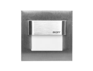 Oprawa przyschodowa TANGO LED Light 10 V DC 0,8 W IP 20 3000 K szlif Inox