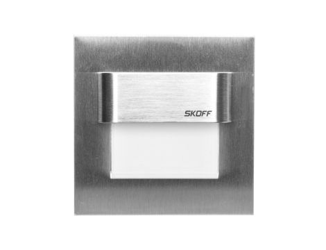 Oprawa przyschodowa TANGO LED Light 10 V DC 0,8 W IP 20 3000 K szlif Inox