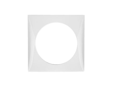 Integro Flow Ramka pojedyncza śnieżnobiała połysk 918272509