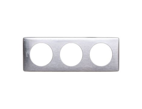 CELIANE Ramka potrójna uniwersalna aluminium anodowane 068923