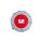 Gniazdo tablicowe 63A 5P 400V /100x100/ czerwone IP67 POWET TWIST 335-6