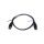 Kabel połączeniowy USB 2.0 Typ USB A/USB A, M/M czarny 1m AK-300100-010-S