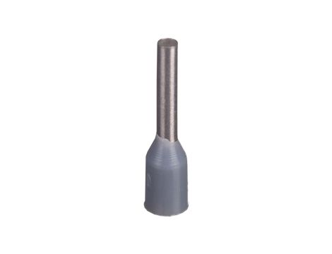 Końcówka tulejkowa izolowana TI 0,75mm2/8mm szara cynowana TI0,75L8x500 /500szt./