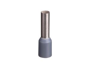 Końcówka tulejkowa izolowana TI 4mm2/10mm szara cynowana TI4L10x500 /500szt./